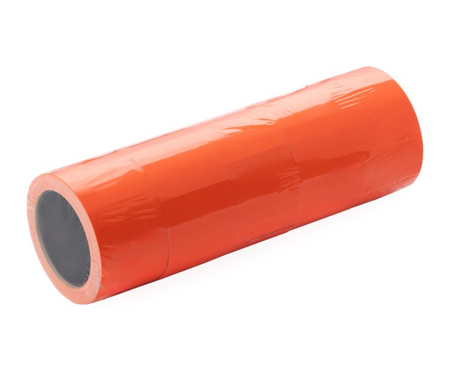 Naklejka cenowa "B" (5) bez nadruku fluor czerwona 50x30  Kal-Pack